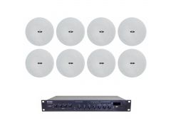 Комплект звука DV audio LA1208CMG6W для помещения до 120м.кв.