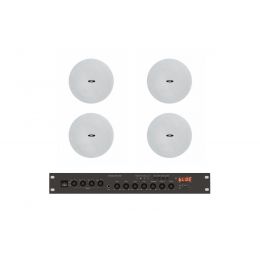 Комплект звука DV audio LA804CMG6W для помещения до 80м.кв.