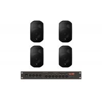 Комплект звука DV audio LA804MS4B для помещения до 80м.кв.