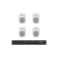 Комплект звука DV audio LA804MS4W для помещения до 80м.кв.