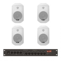 Комплект звуку DV audio LA804MS5W для приміщення до 80м.кв.