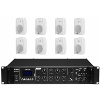Комплект звука DV audio MA1808PB6W для помещения до 320м.кв.