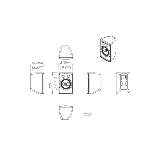 Акустическая система MARTIN AUDIO CDD6B