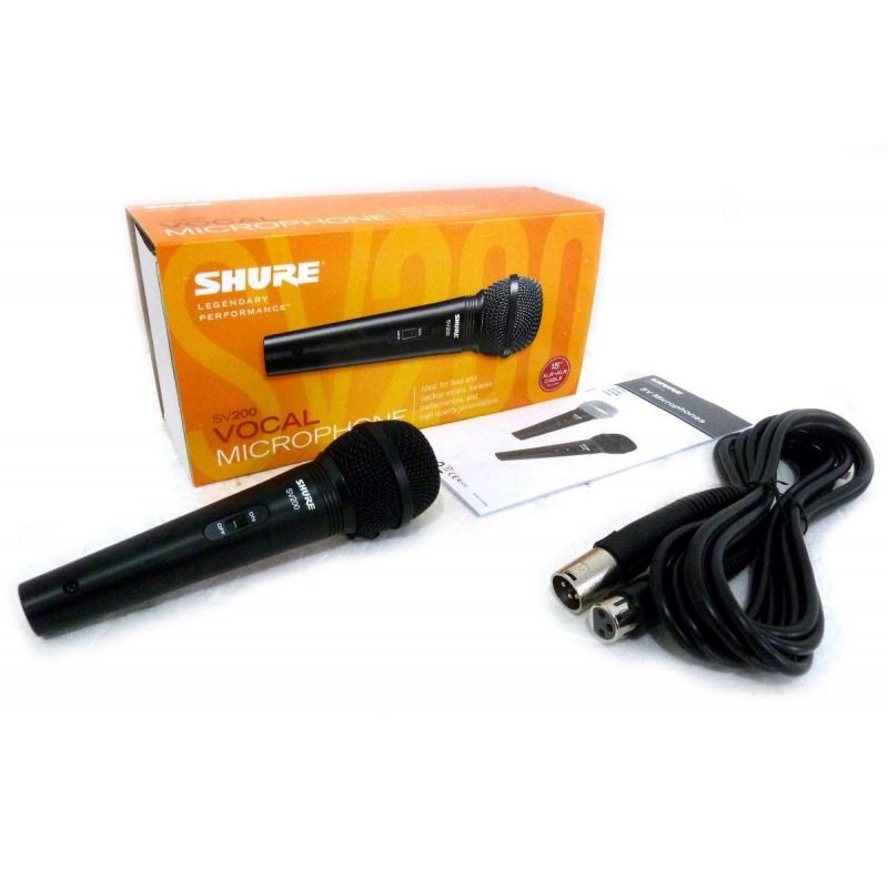 Shure SV200 вокальный динамический микрофон • лучшая цена • купить в ...