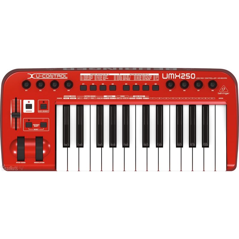 MIDI ( миди) клавиатура Behringer UMX250