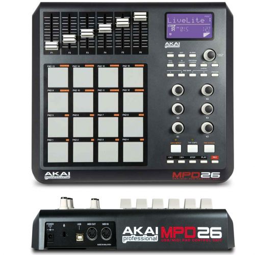 AKAI MPD26 контроллер