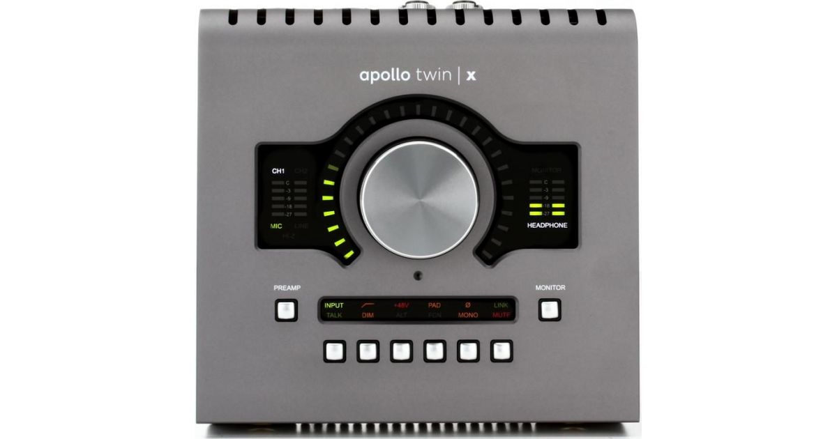 ◁ Аудиоинтерфейс Universal Audio Apollo Twin X Quad • лучшая цена