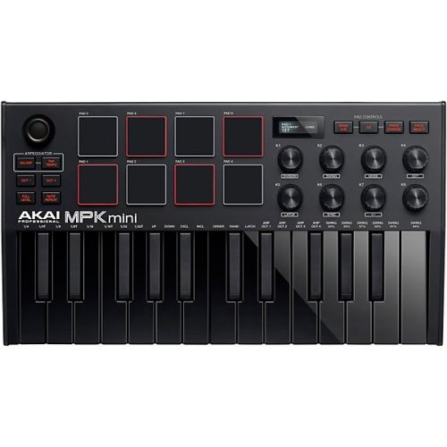 MIDI клавиатура AKAI MPK MINI MK3 Black