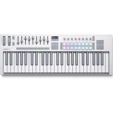 MIDI клавиатура NOVATION Launchkey 49 MK4 White Edition