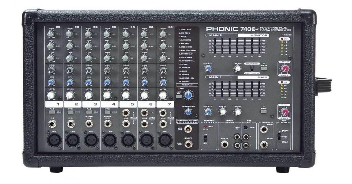 phonic powerpod 740 plus