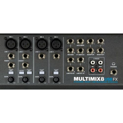 Пасивний пульт мікшерний ALESIS MULTIMIX 8 USB FX
