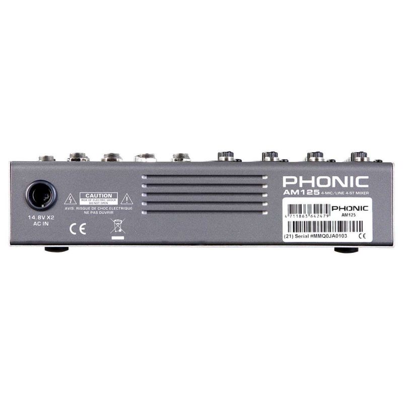 Пассивный микшерный пульт Phonic AM 125 • лучшая цена • купить в ...