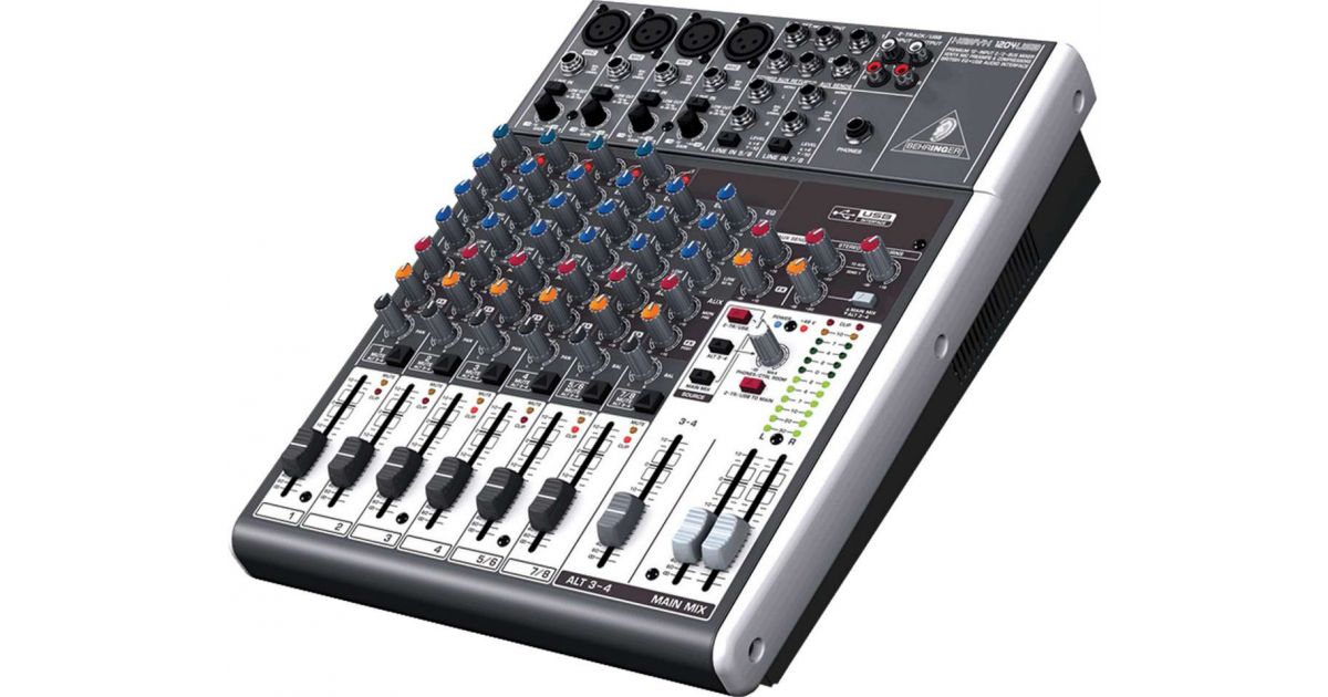 Пассивный микшерный пульт Behringer XENYX1204USB • лучшая цена • купить ...