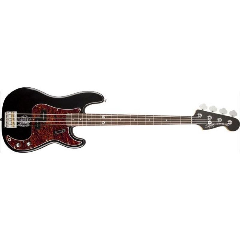 Бас-гитара Fender Squie Eva Gardner Precision Bass RW (BK)