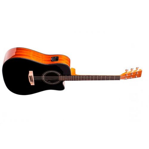 Гітара електроакустична Rafaga HDC-100CE BK
