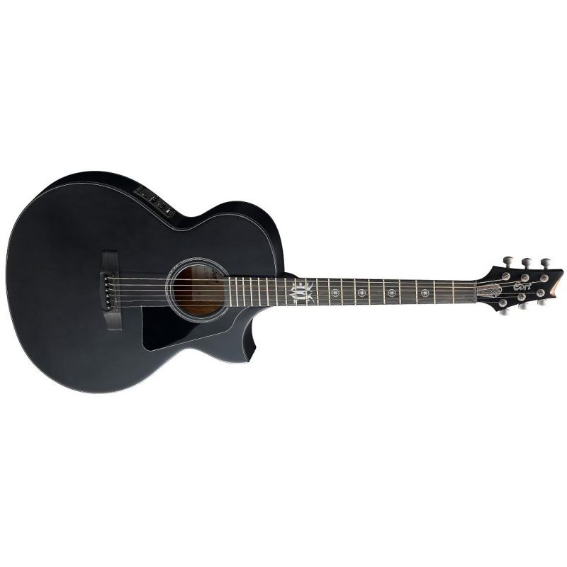 Гітара електроакустична CORT EVL-A6 BKS