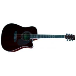 Гітара електроакустична MAXTONE WGC4106CE TBK