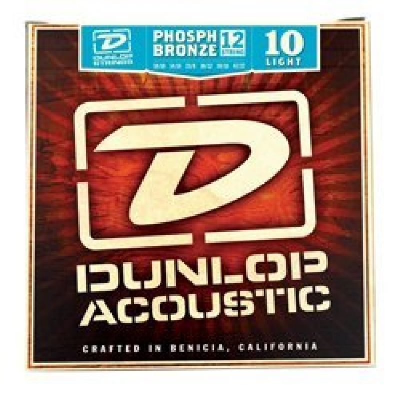 Струны для гитары DUNLOP DAP1047J PHOSPHOR BRONZE EXTRA LIGHT-12 (10-47)