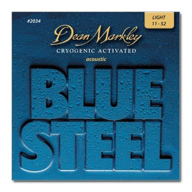 Струни для гітари DEAN MARKLEY 2034 BLUESTEEL ACOUSTIC LT (11-52)