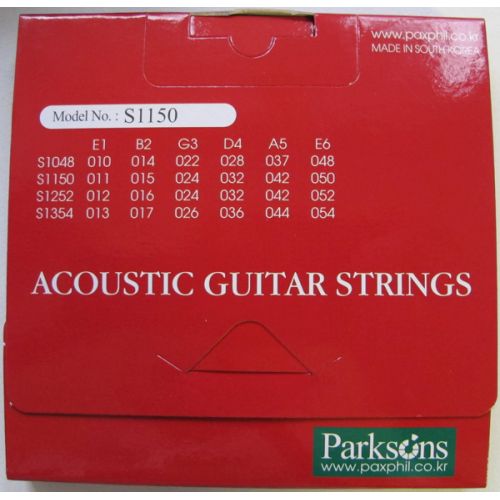 Струны для гитары PARKSONS S1150 ACOUSTIC L (11-50)