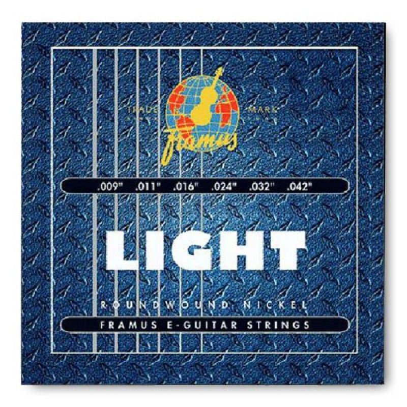 Струни для гітари FRAMUS 45200 BLUE LABEL LIGHT (09-42)