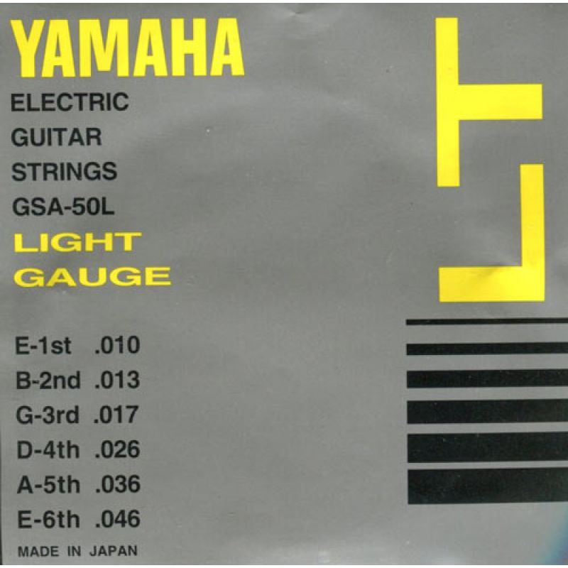 Струни для гітари YAMAHA GSA50L ELECTRIC LIGHT (10-46)