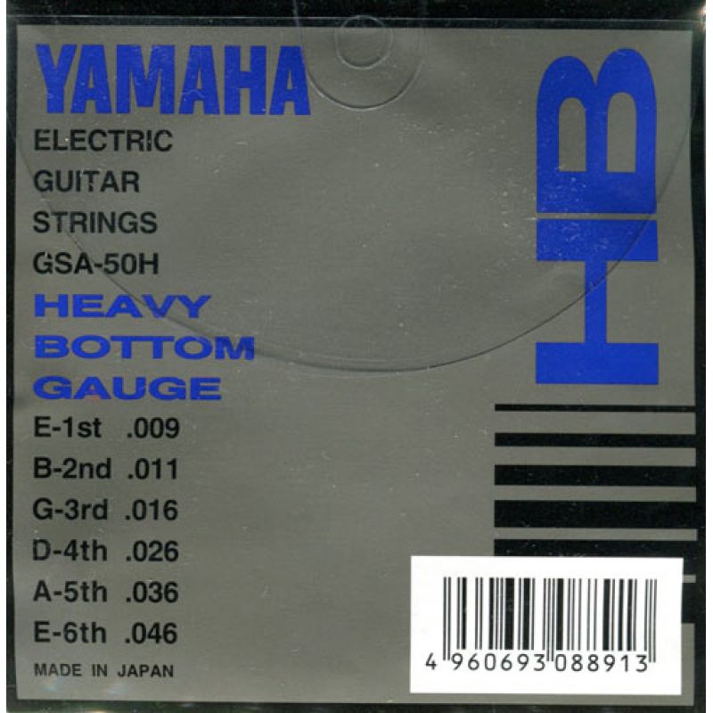 Струны для гитары YAMAHA GSA50H ELECTRIC HEAVY BOTTOM (09-46)