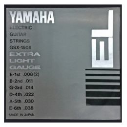 Струни для гітари YAMAHA GSX150X ELECTRIC EXTRA LIGHT (08-38)