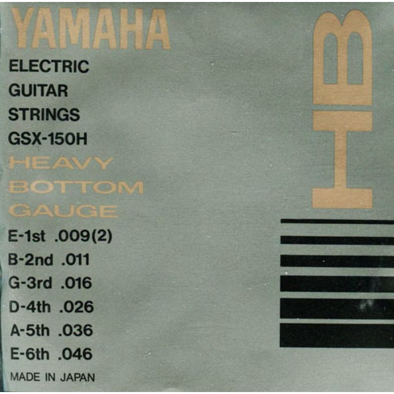 Струны для гитары YAMAHA GSX150H ELECTRIC HEAVY BOTTOM (09-46)