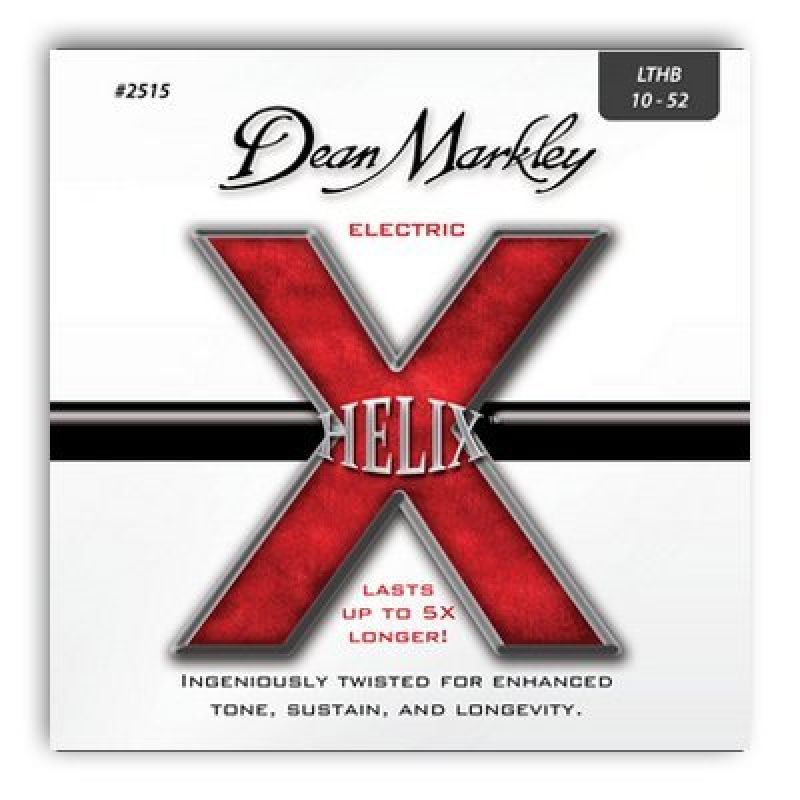 Струни для гітари DEAN MARKLEY 2515 HELIX ELECTRIC LTHB (10-52)