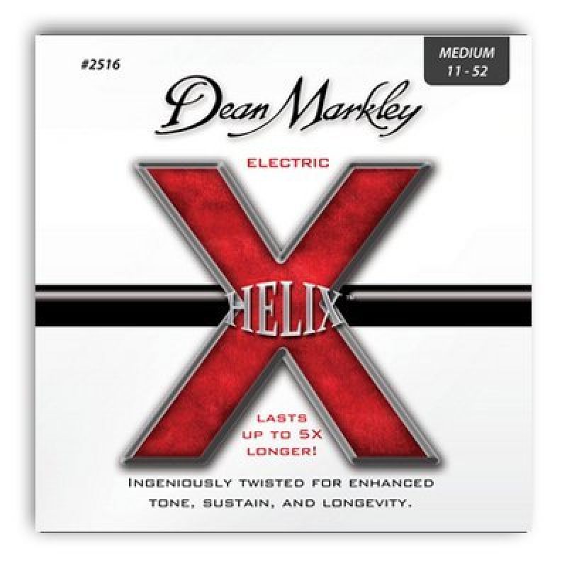 Струны для гитары DEAN MARKLEY 2516 HELIX ELECTRIC MED (11-52)