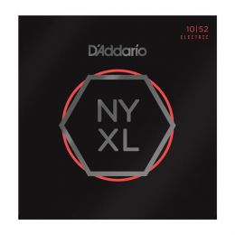 Струни для гітари D`ADDARIO NYXL1052 LIGHT TOP/HEAVY BOTTOM (10-52)