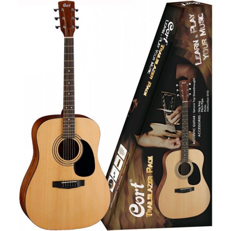 Акустична гітара CORT TRAILBLAZER PACK CAP810 (NS)