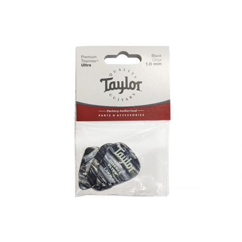 Набор медиаторов TAYLOR GUITARS 351 THERMEX ULTRA PICKS 1.0 MM BLACK ONYX 6 PACK