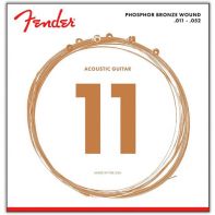Набор струн FENDER 60CL PHOSPHOR BRONZE ACOUSTIC STRINGS 11-52