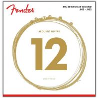 Набор струн FENDER 70L BRONZE ACOUSTIC STRING 12-52