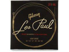 Набор струн GIBSON SEG-LES LES PAUL PREMIUM ELECTRIC GUITAR STRINGS 10-46 LIGHT