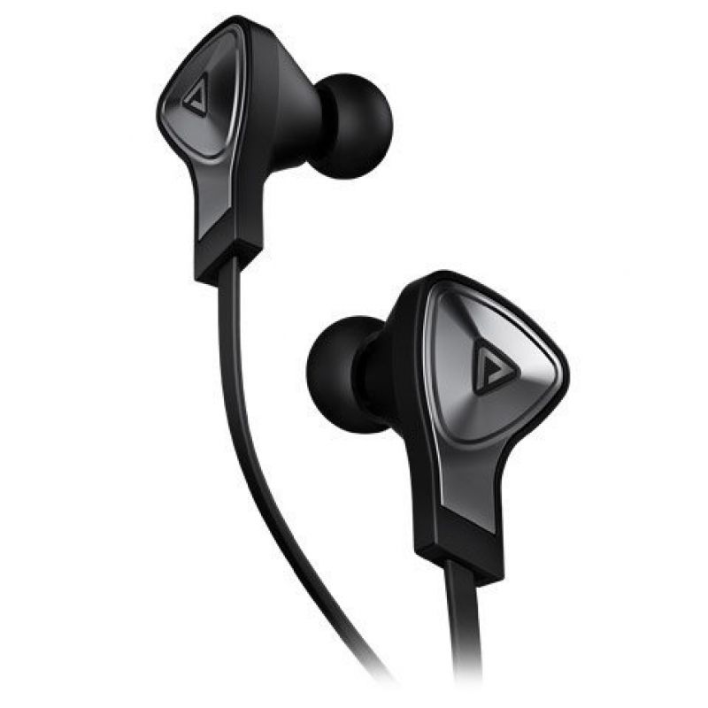 Monster® DNA In-Ear Headphones with Apple ControlTalk™ - Black with Satin Chrome Finish наушники