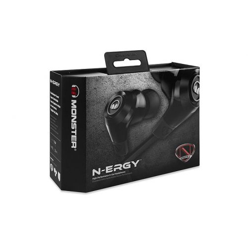 Monster® NCredible NErgy In-Ear Headphones - Midnight Black наушники