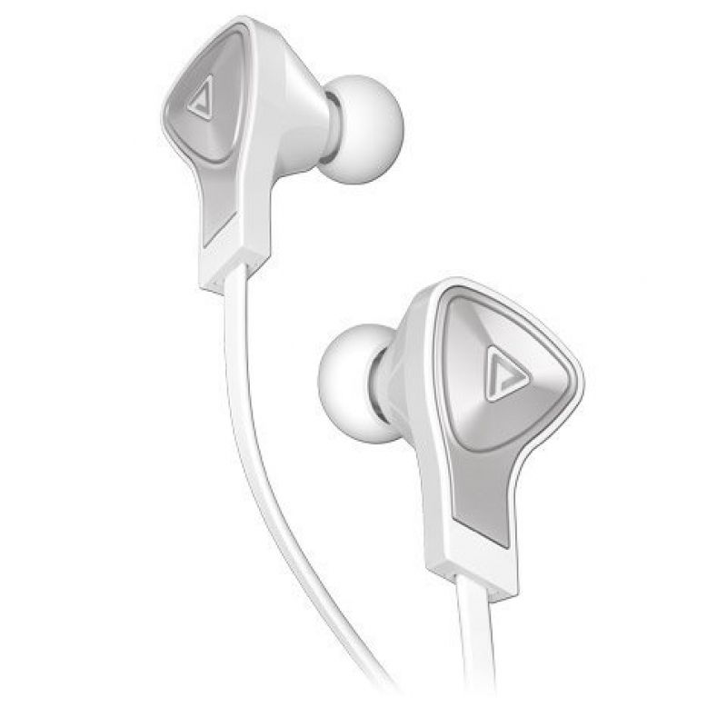 Monster® DNA In-Ear Headphones with ControlTalk™ Universal -White with Satin Chrome Finish наушники
