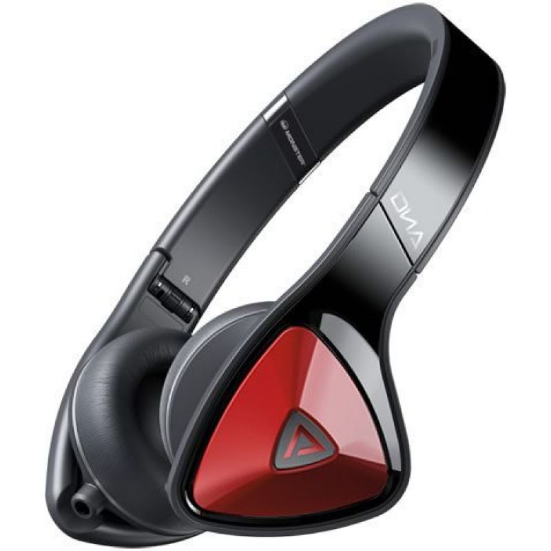 Monster® DNA On-Ear Headphones - Black Red навушники