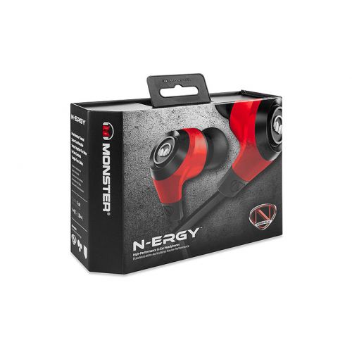 Monster® NCredible NErgy In-Ear Headphones - Cherry Red навушники