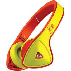 Monster® DNA Neon On-Ear Headphones - Yellow on Neon Orange наушники