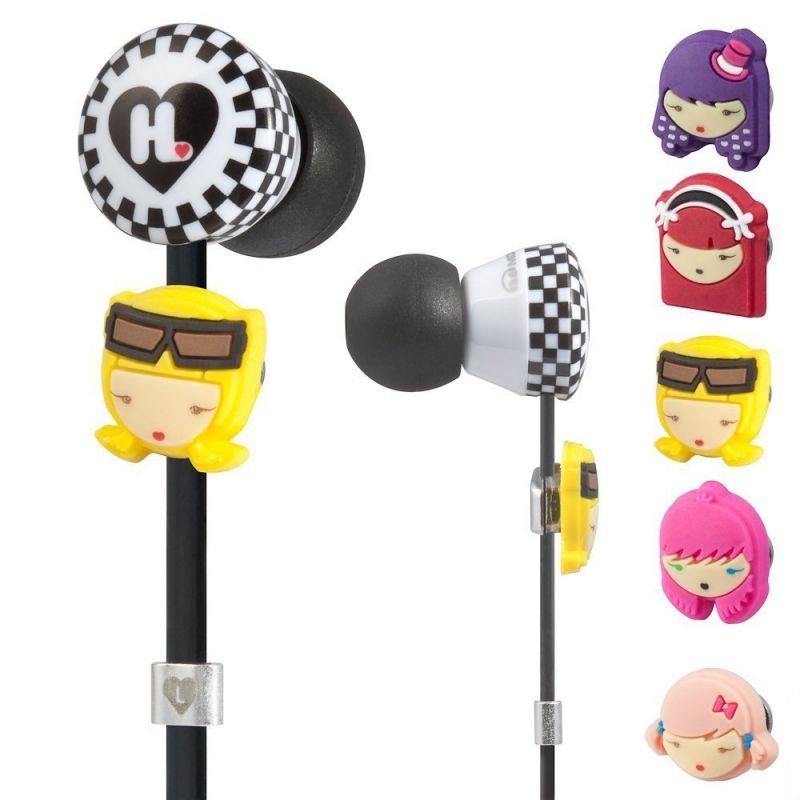 Monster® Harajuku Lovers Wicked Style In-Ear Featuring Interchangeable Faces наушники