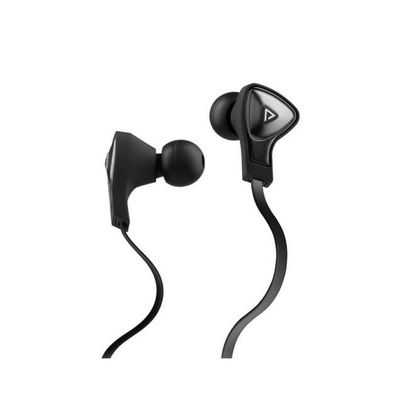 Monster® DNA In-Ear Headphones with ControlTalk™ Universal - Black with Satin Chrome Finish наушники