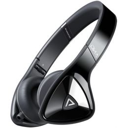 Monster® DNA On-Ear Headphones - Black with Satin Chrome/Dark Grey наушники