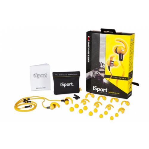Monster iSport LiveStrong with ControlTalk (Уellow) наушники