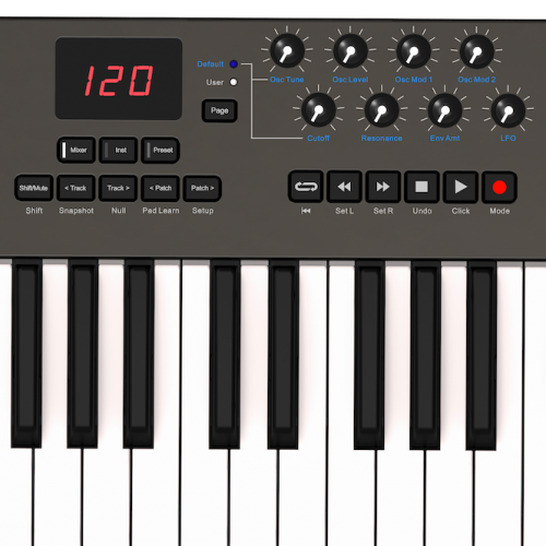 MIDI клавиатура Nektar Impact LX49+