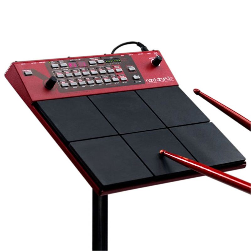 ◁ Барабанный модуль с встроенными пэдами Nord Drum 3P • лучшая