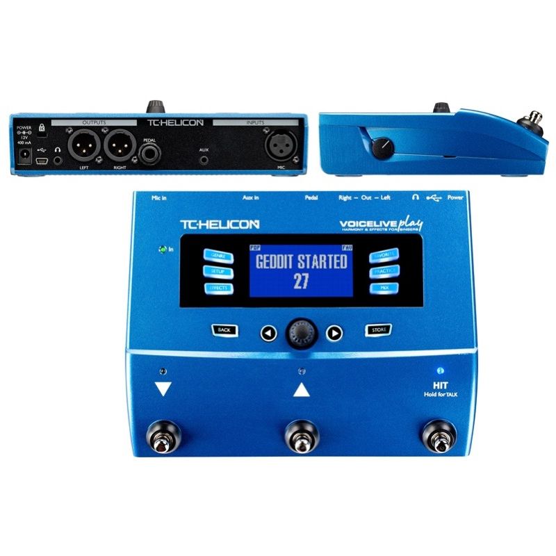 Вокальный процессор эффектов TC HELICON VOICELIVE PLAY • лучшая цена ...